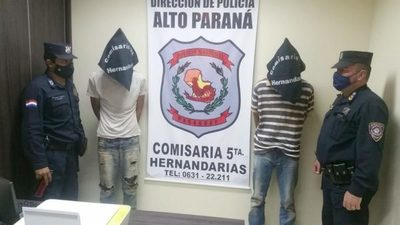 HERMANOS ABIGEOS SON DETENIDOS TRAS SER PILLADOS EN PLENA ACCIÓN