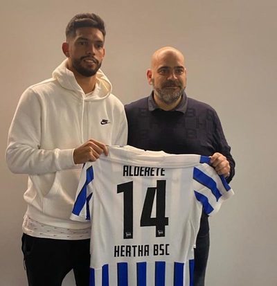 Omar Alderete es oficializado por el Hertha de Berlín de la Bundesliga
