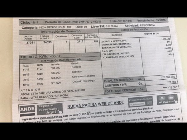A partir de noviembre vuelven los cortes de servicio de energía eléctrica por mora