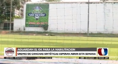 Canchas sintéticas esperan visto bueno de protocolo