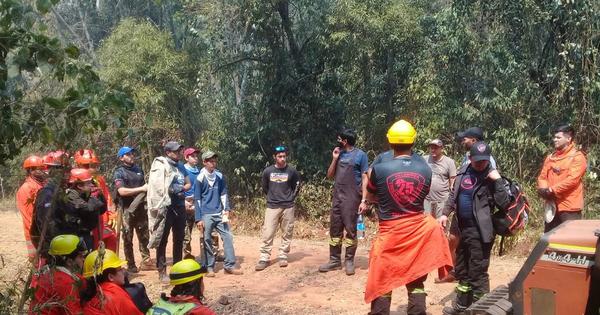 Controlan incendio en la Cordillera del Ybyturuzú