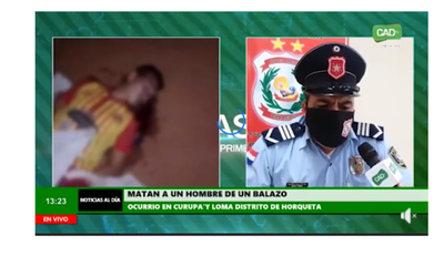 De un balazo matan a un joven en Horqueta