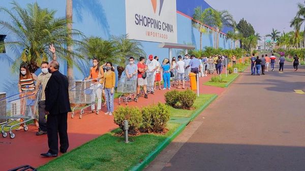 Comercio de Pedro Juan Caballero vuelven a recibir a compradores - Nacionales - ABC Color