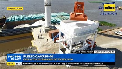 Puerto Caacupemí, el pionero en puertos privados - Factor Clave - ABC Color