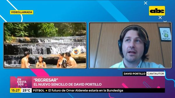 “Regresar”, el nuevo sencillo de David Portillo - Ensiestados - ABC Color