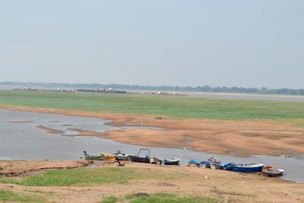 Adelantan que bajante del río Paraguay continuará a falta de lluvias en Brasil » Ñanduti