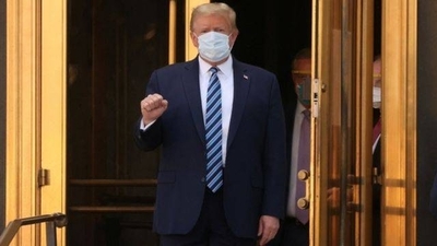 HOY / Trump sale del hospital tras un ingreso de tres días por COVID-19