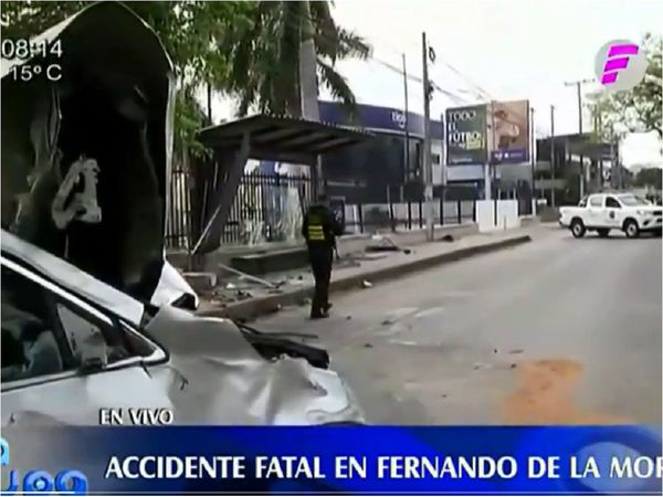 Fiscalía imputa a conductora que atropelló a trabajadora sobre Mariscal López