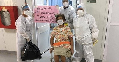 La Nación / Maestra de 80 años venció al covid-19