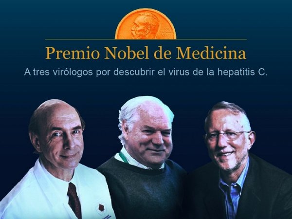 Descubridores de hepatitis C ganan el Nobel de Medicina