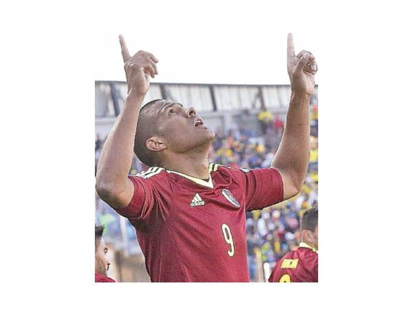 Rondón no estará en Venezuela