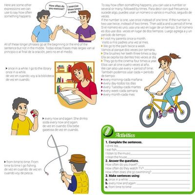 Expressions of Frequency - Escolar - ABC Color