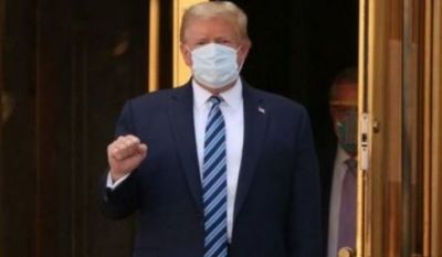 Trump sale del hospital tras un ingreso de tres días por COVID-19