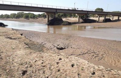 Río Pilcomayo tiene apenas 40 cm de profundidad en zona de Pozo Hondo - Nacionales - ABC Color
