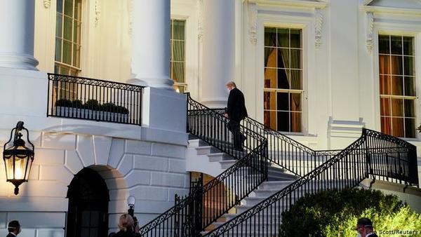 Trump dejó el hospital y volvió a la Casa Blanca entre críticas - ADN Paraguayo