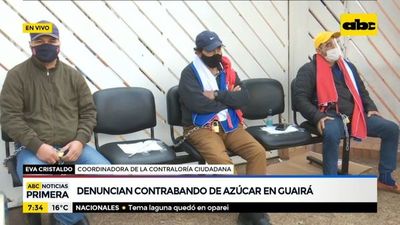 Denuncian contrabando de azúcar en Guairá - ABC Noticias - ABC Color