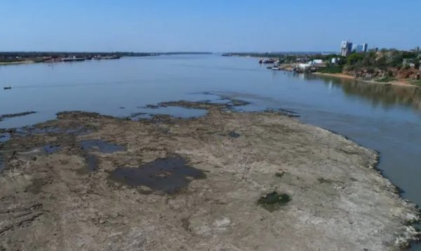 Nivel del río Paraguay descendió por debajo del promedio · Radio Monumental 1080 AM