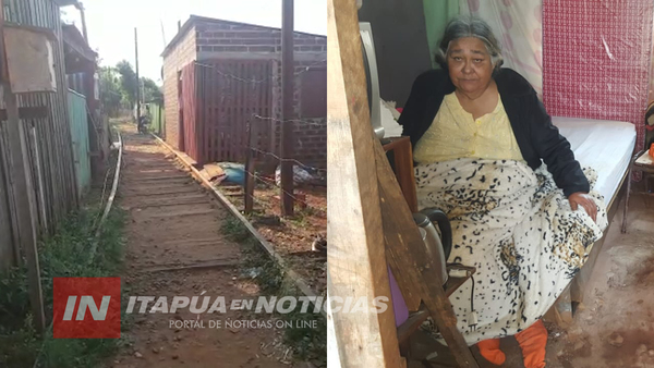 HIJA PIDE AYUDA PARA MEJORAR VIVIENDA DE SU MADRE CON CÁNCER TERMINAL