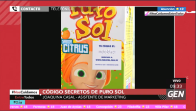 HOY / Joaquina Casal, asistente de marketing de Puro Sol, sobre los nuevos códigos secretos