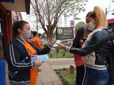 Becarios de Misiones contribuyen con la campaña nacional "Yo me cuido" - Digital Misiones
