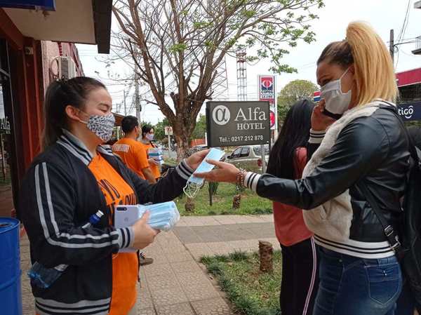 Becarios de Misiones contribuyen con la campaña nacional "Yo me cuido" - Digital Misiones