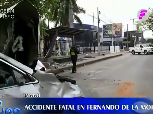 Conductora habría dado positivo al alcotest