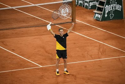 Schwartzman bate a Thiem y accede a su primera 'semi' de Grand Slam