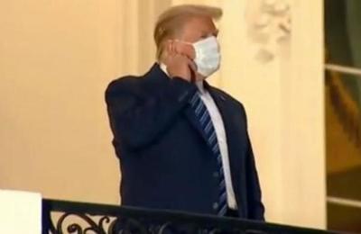 Donald Trump vuelve a romper todos los protocolos sanitarios tras recibir el alta - SNT