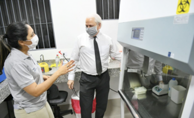 HOY / Laboratorio Biomolecular de Alto Paraná recibe kits para testeos