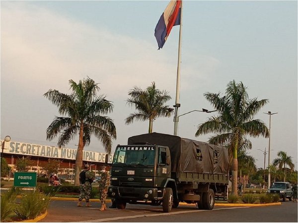 Militares cierran frontera con Brasil en el Departamento de Amambay