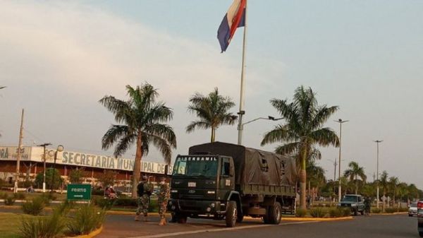 Militares de nuevo cierran frontera Pedro Juan - Ponta Porâ en el Departamento de Amambay
