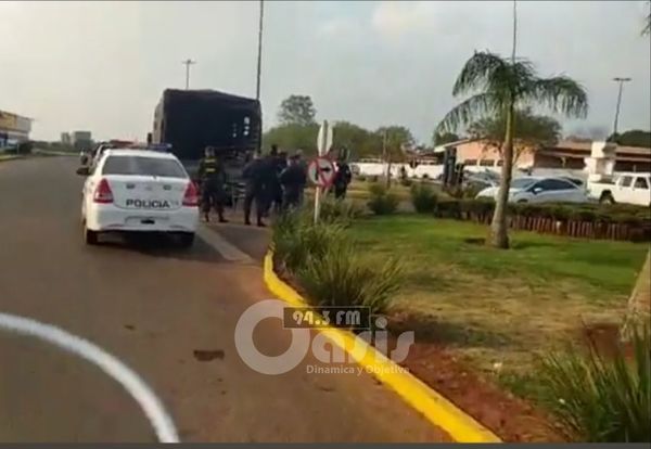 Militares volvieron con todo en Pedro Juan cerrando la frontera