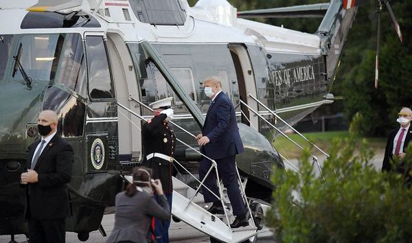 Trump, sin síntomas del covid-19 tras tratamiento - Mundo - ABC Color