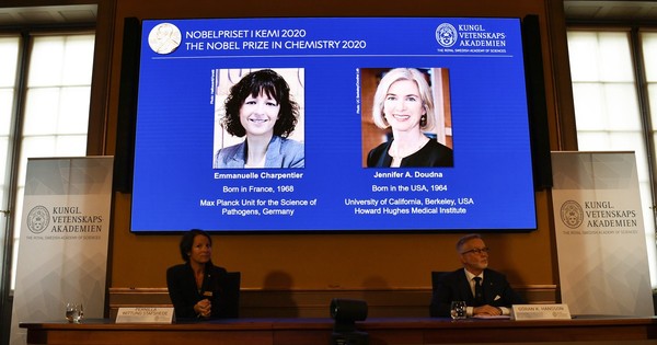 La Nación / Dos mujeres genetistas de Francia y EEUU ganan el Nobel de Química