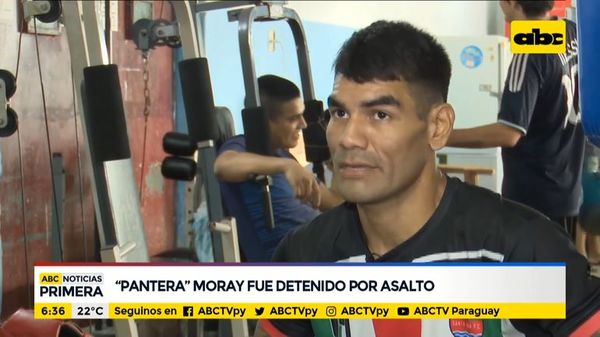 “Pantera” Moray fue detenido tras un asalto - ABC Noticias - ABC Color
