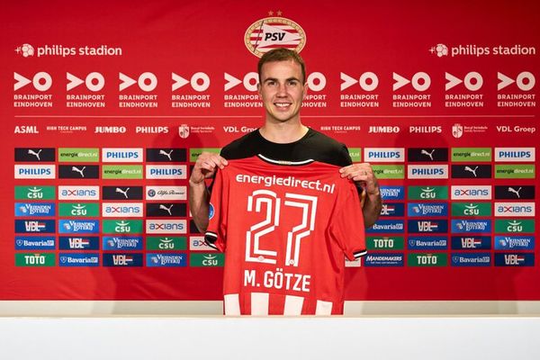 Mario Götze al PSV Eindhoven - Fútbol - ABC Color
