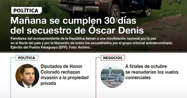 La Nación / LN PM: Las noticias más relevantes de la siesta del 7 de octubre