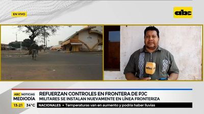 Refuerzan controles en frontera de Pedro Juan Caballero - ABC Noticias - ABC Color