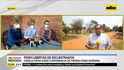Piden libertad para secuestrados por el EPP - ABC Noticias - ABC Color
