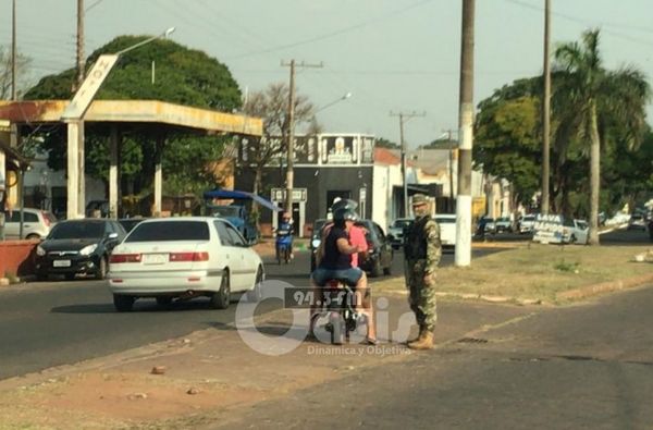 Indignación de comerciantes de frontera por presencia militar en Pedro Juan