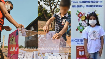 NIÑA GOBERNADORA ELECTA ES DE CAPITÁN MIRANDA.