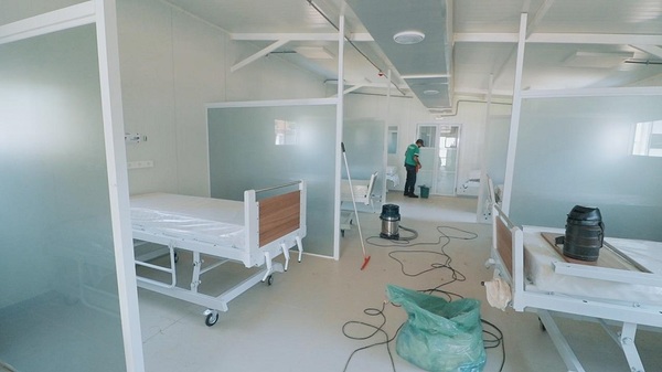 Pabellón de contingencia para pacientes COVID-19 en Lambaré esta próximo a habilitarse - El Trueno