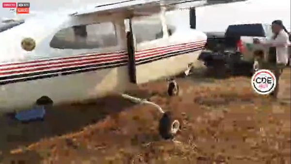 Detienen avioneta con cocaína en Yguazú | OnLivePy