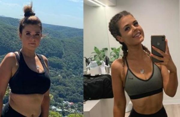 El impresionante cambio físico de una joven tras adelgazar 25 kilos - SNT
