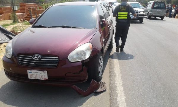 Perro ocasiona accidente fatal en Acceso Sur - Nacionales - ABC Color