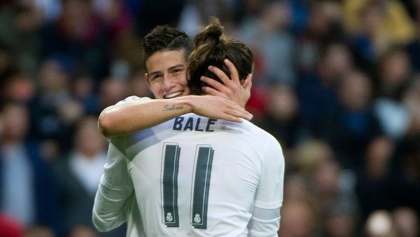 Bale y James: los peores fantasmas del equipo merengue