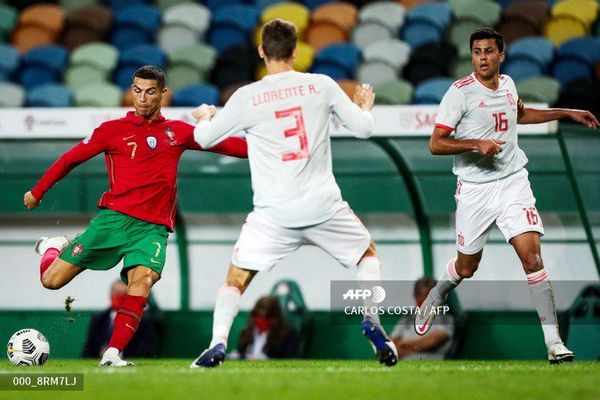 España y Portugal hacen tablas 0-0 en un amistoso - Fútbol - ABC Color