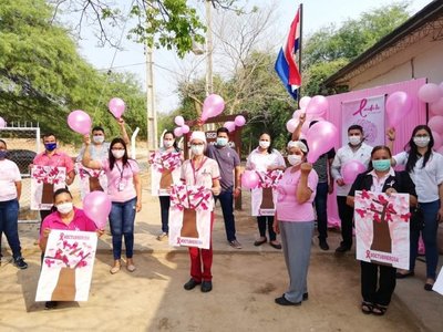 Lanzan campaña de lucha contra el cáncer de mama en Boquerón