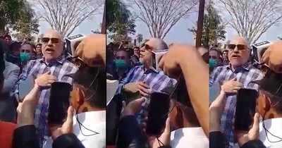La Nación / Senador Fernando Lugo incumple protocolo sanitario