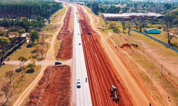 Iniciaron obras de ampliación de la Ruta 2 en Caaguazú